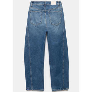 Mint Velvet Mid Indigo Barrel Leg Jeans